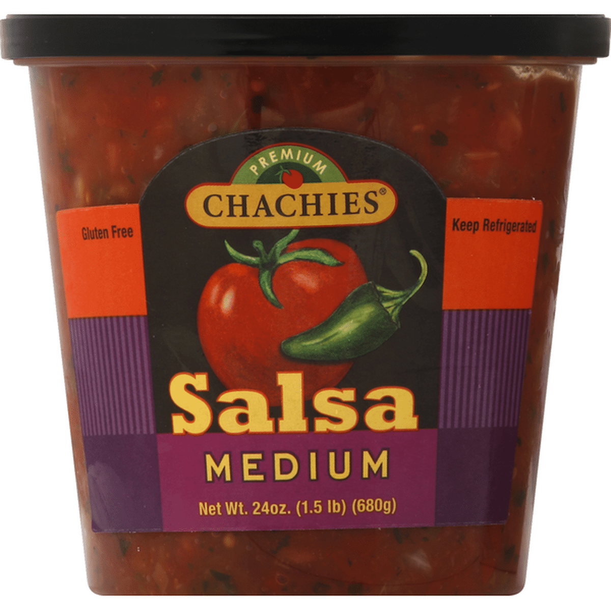 Chachies Salsa Medium 24 oz Delivery or Pickup Near Me Instacart