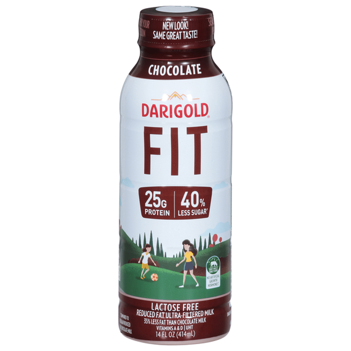 Darigold Milk, Ultra-Filtered, Reduced Fat, Chocolate (14 fl oz ...