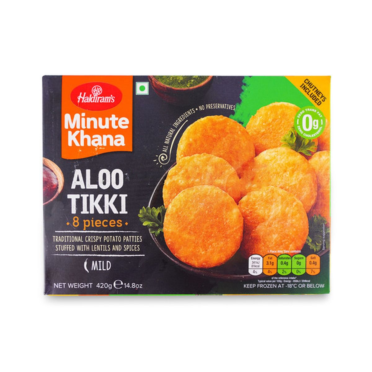 Haldiram’s Aloo Tikki (420 g) Delivery or Pickup Near Me - Instacart