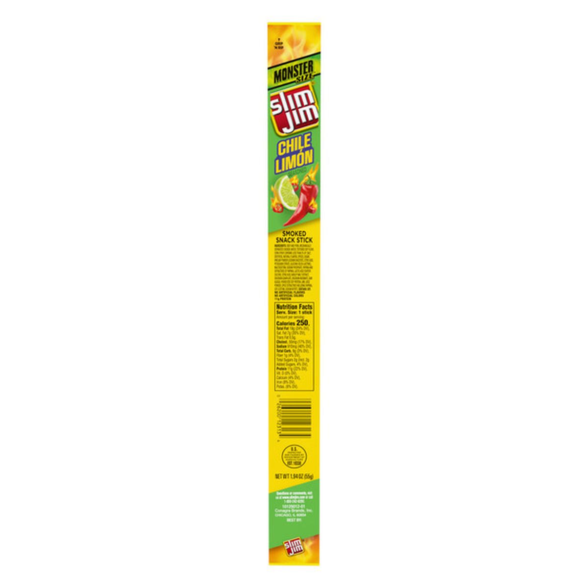 Slim Jim Smoked Snack Sticks