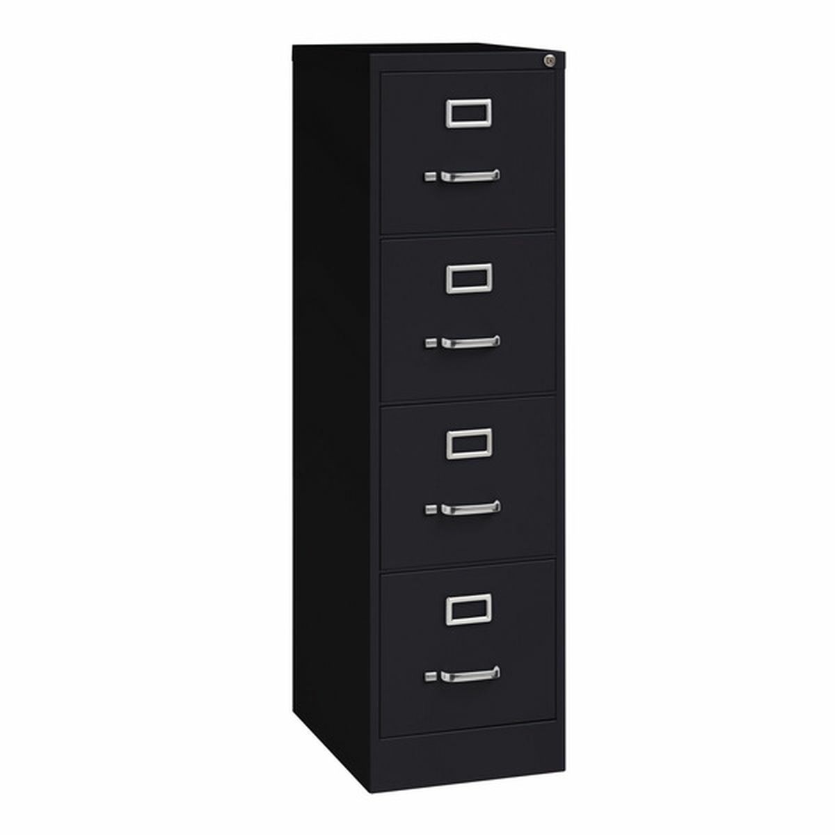 Hirsh Vertical File 4 Drawer Cabinet - Black (22 in) Delivery or Pickup ...