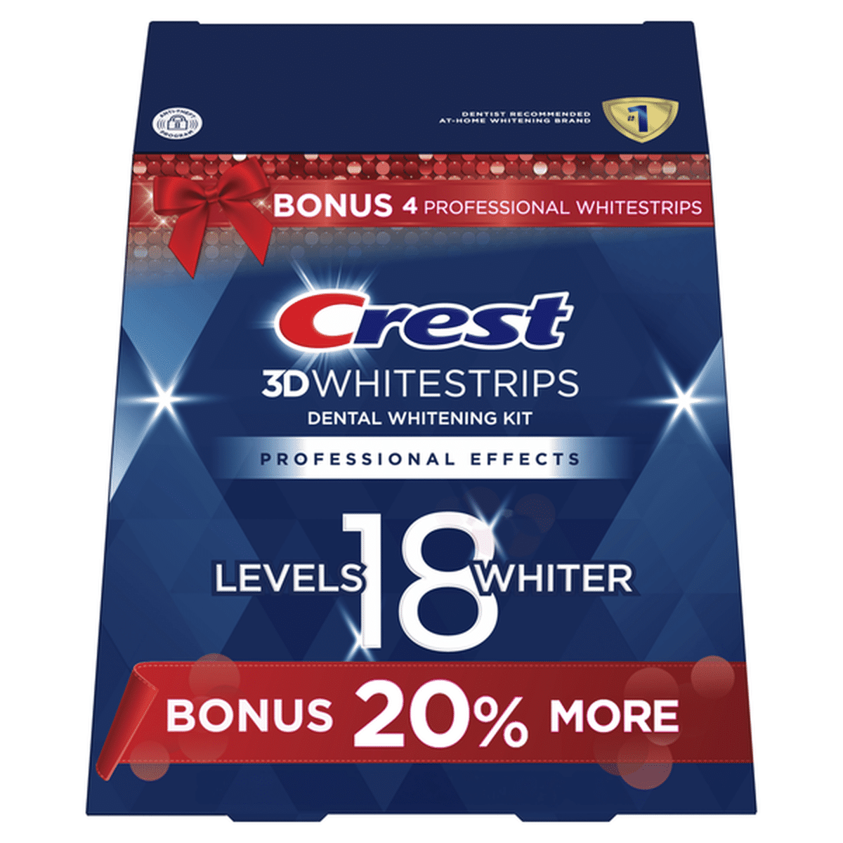 Crest whitestrips 28 sold LEVELS WHITER