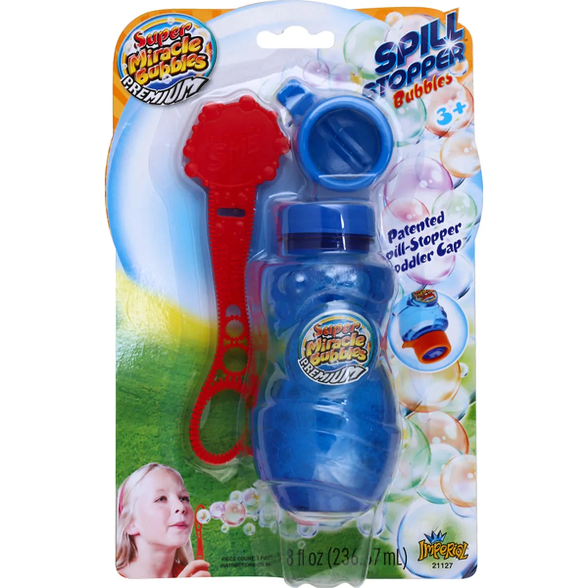 Super Miracle Bubble Bubbles, Spill Stopper, 3 Pieces (1 each) Delivery ...