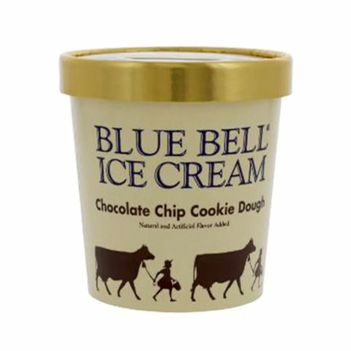 Blue Bell Chocolate Chip Cookie Dough Ice Cream (1 pt) Delivery or ...