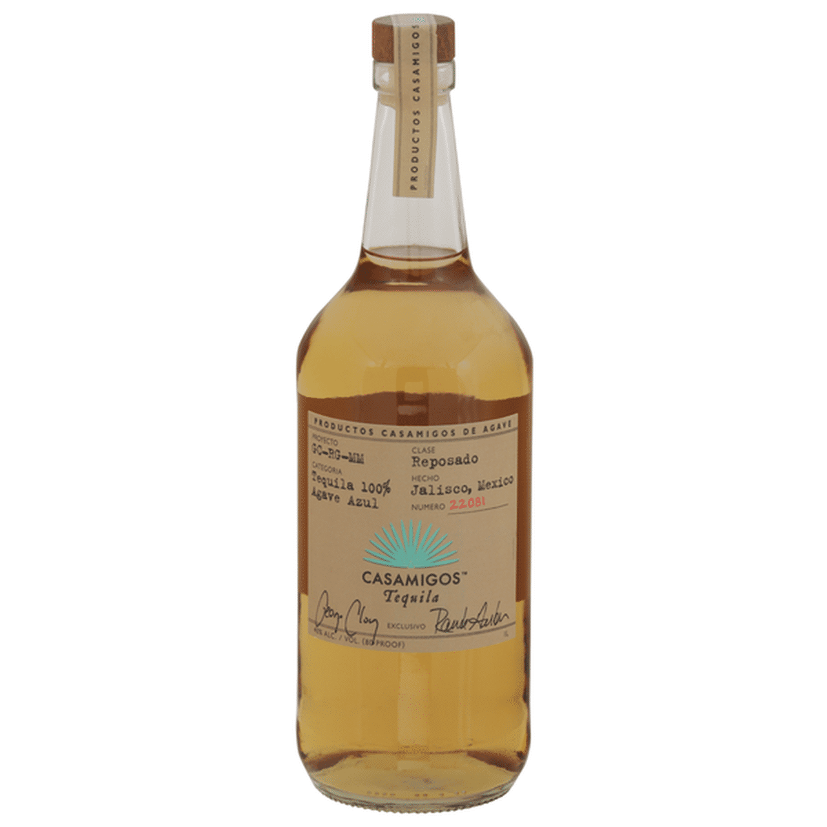 Casamigos Tequila, Reposado (1 L) Delivery or Pickup Near Me - Instacart