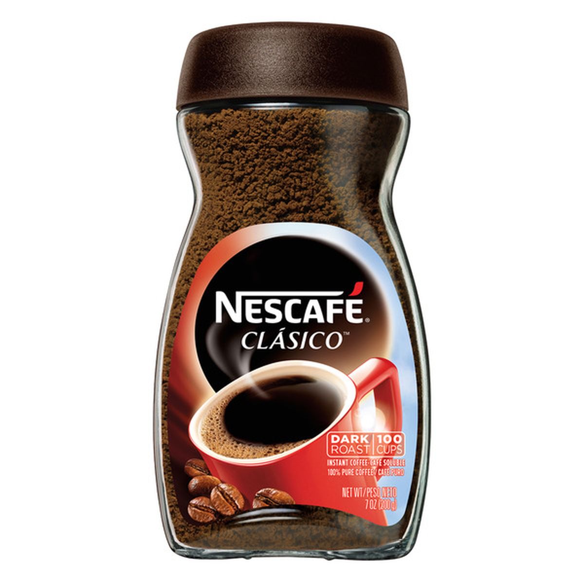 NESCAF Cl sico Dark Roast Instant Coffee 7 oz Delivery or