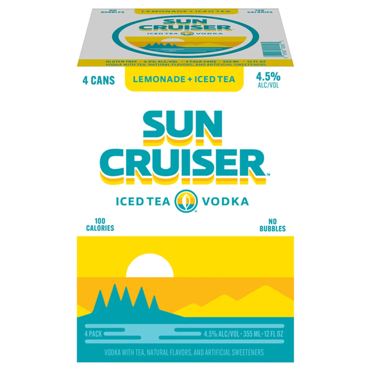 Sun Cruiser Iced Tea Vodka, Lemonade + Iced Tea (12 fl oz) Delivery or ...