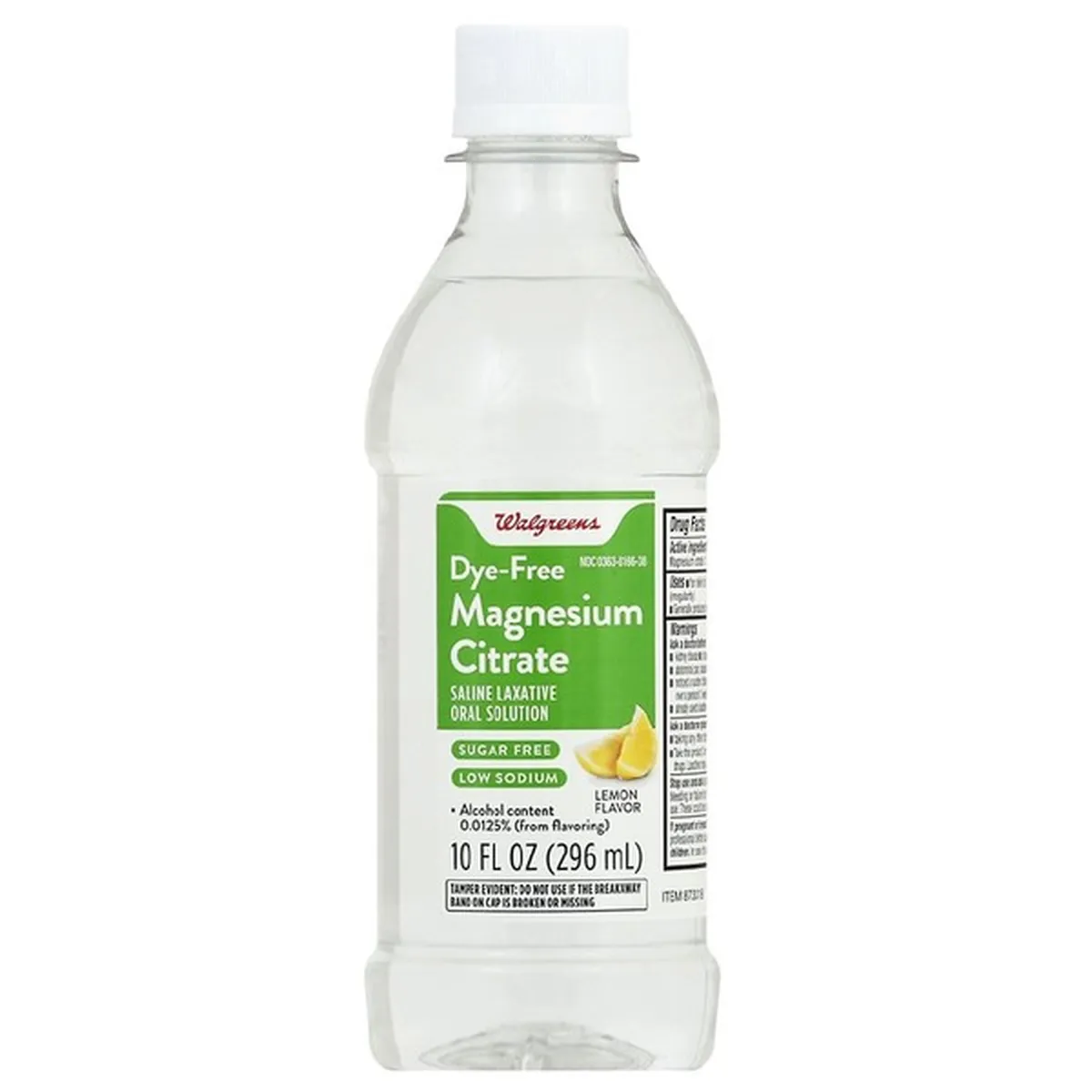 Walgreens Magnesium Citrate Saline Laxative Oral Solution, Lemon (10 fl ...