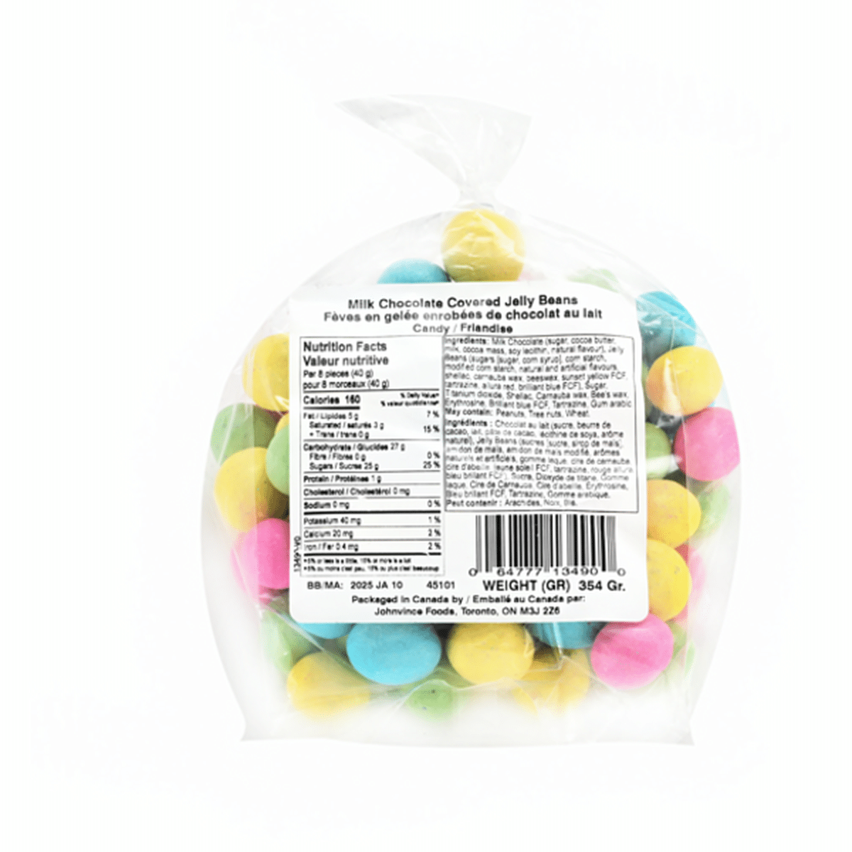 Johnvince Foods Milk Chocolate Covered Jelly Bean (1 each) Delivery or ...