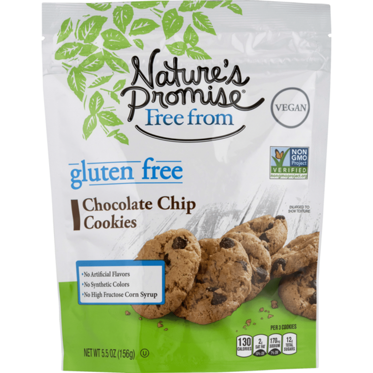 Nature's Promise Natures Promise Cookies, Gluten Free, Chocolate Chip ...