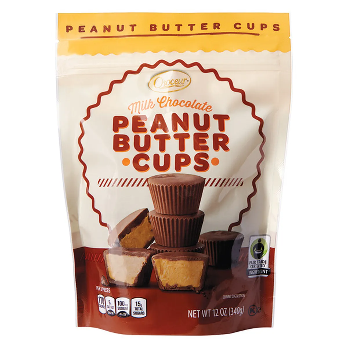 Choceur Peanut Butter Cups (12 oz) Delivery or Pickup Near Me - Instacart