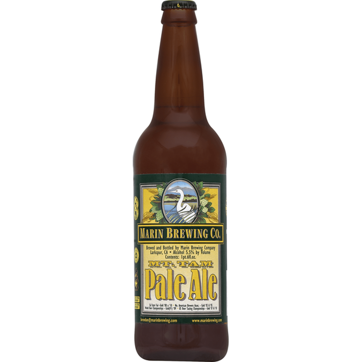 Marin Brewing Company Beer, Mt. Tam Pale Ale (22 fl oz) Delivery or Pickup  Near Me - Instacart