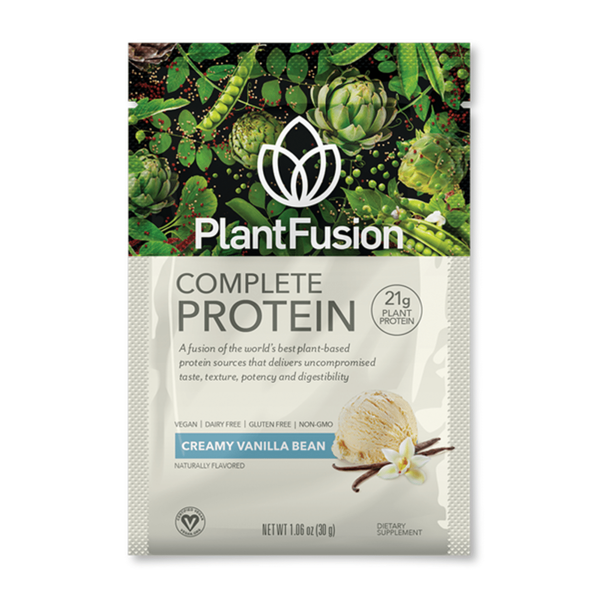 Plantfusion Complete Protein Creamy Vanilla Bean 106 Oz Delivery Or Pickup Near Me Instacart