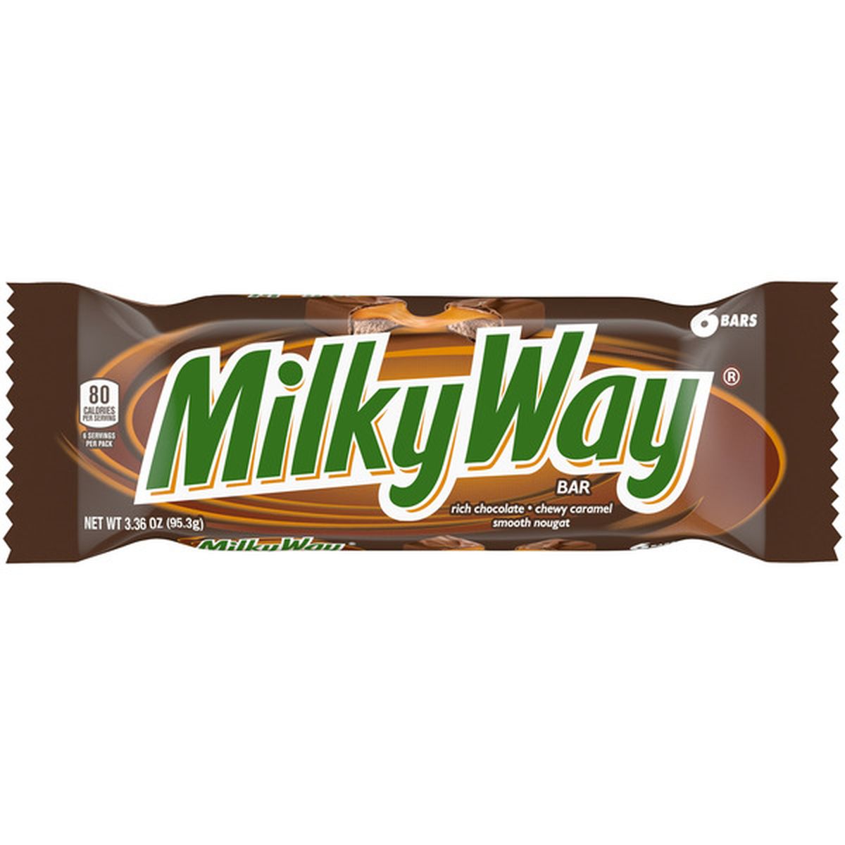 Milky Way Milk Chocolate Candy Bars Bulk Pack Pack of (3.36 oz ...