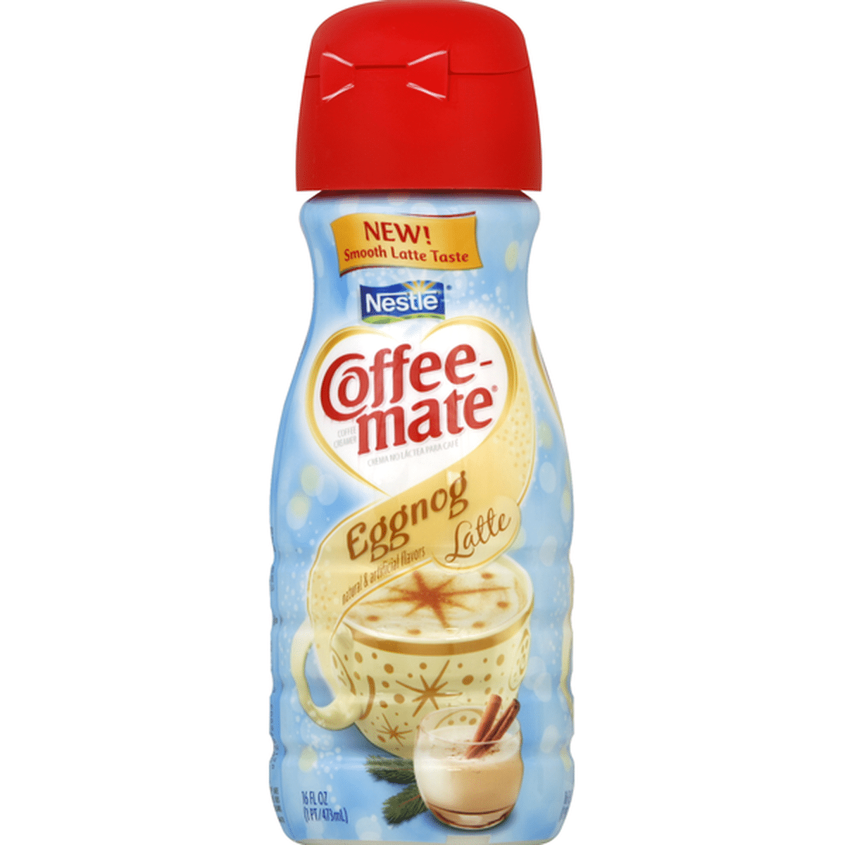 Coffee mate Coffee Creamer, Eggnog Latte (16 oz) Delivery or Pickup Near Me  - Instacart