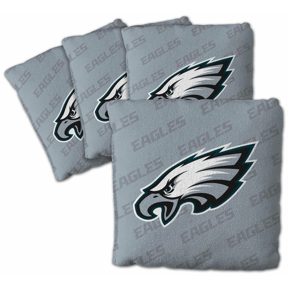 YouTheFan Philadelphia Eagles Cornhole Bean Bags - Grey (4 ct) Delivery ...