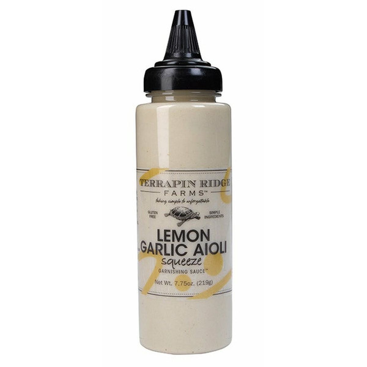 Terrapin Ridge Farms Lemon Garlic Aioli Squeeze Bottle Sauce (7.75 oz ...