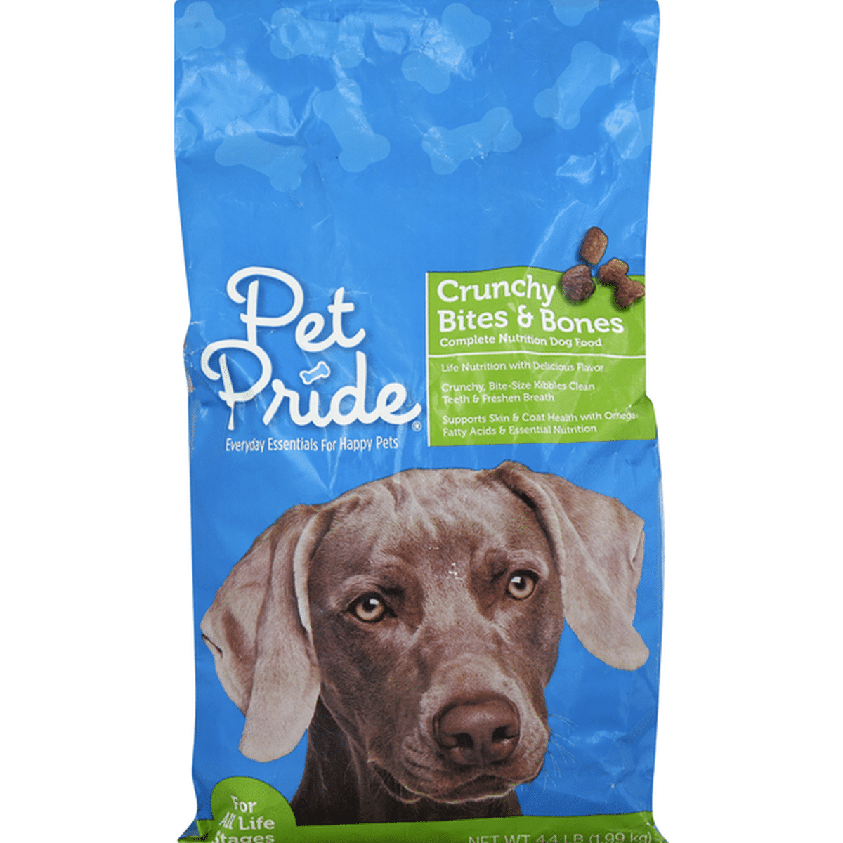 Pet Pride Dog Food Crunchy Bites Bones 4.4 lb Delivery or Pickup Near Me Instacart