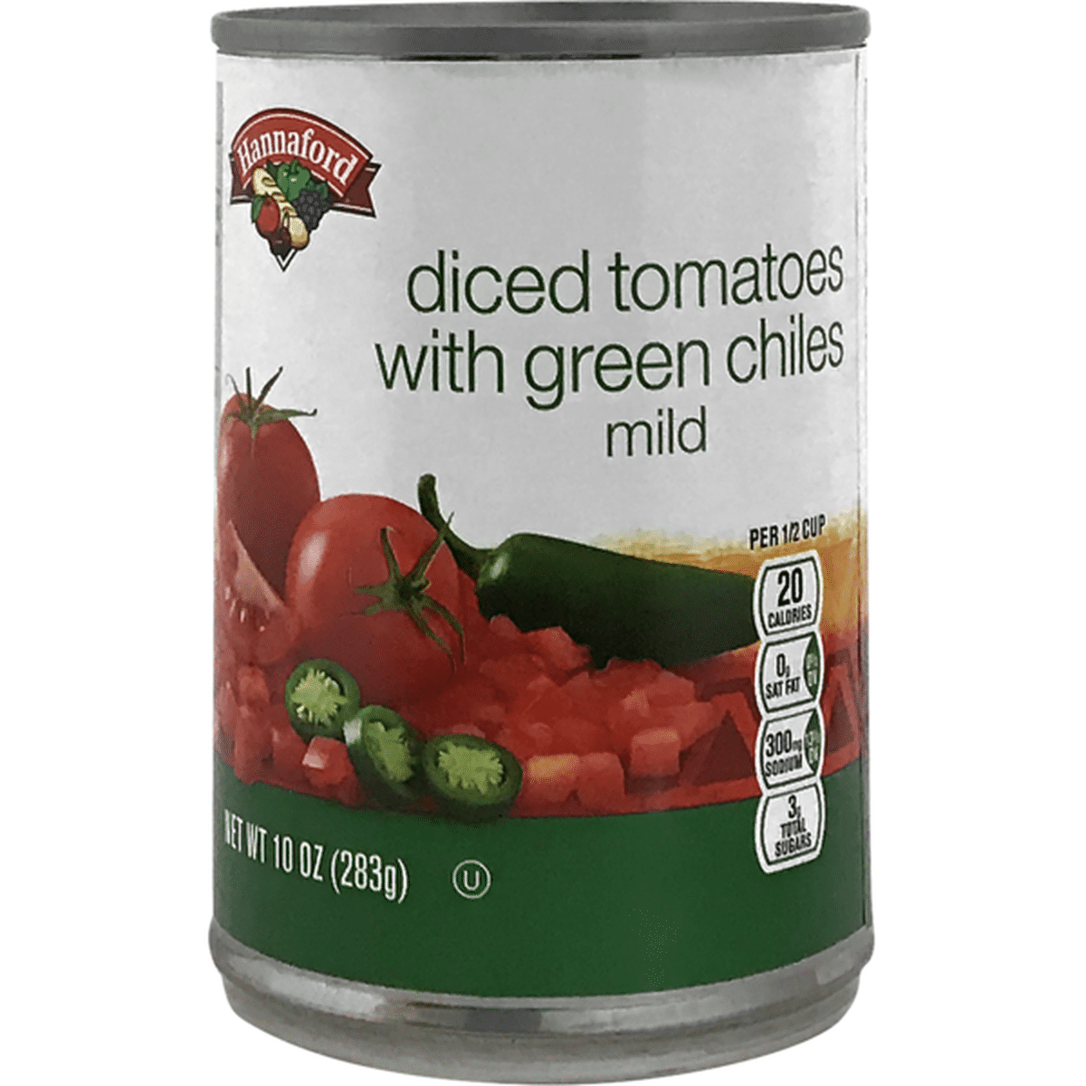 Hannaford Diced Tomatoes With Green Chiles 10 Oz Delivery Or Pickup Near Me Instacart 8979