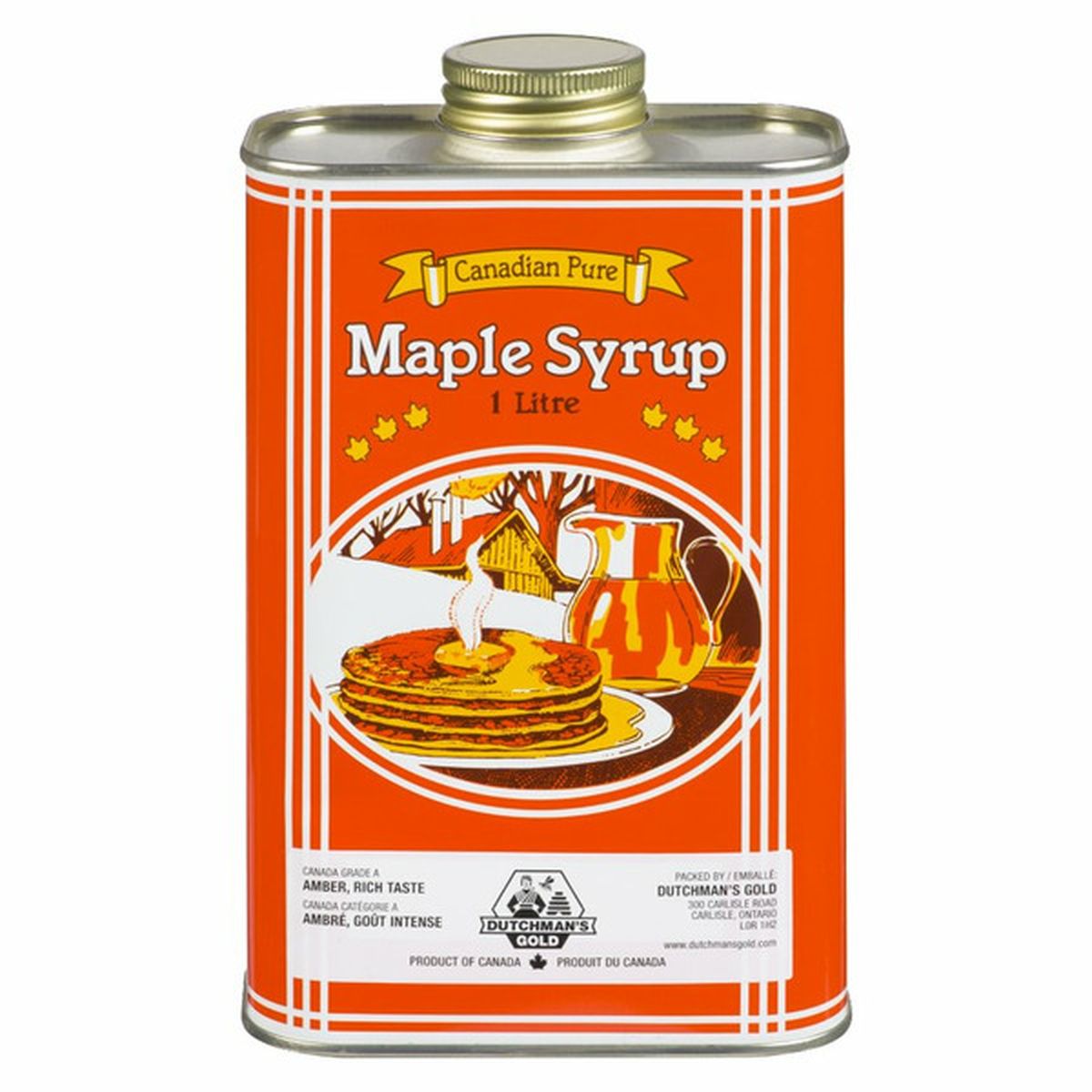 Dutchman’s Gold Pure Maple Syrup Tin 1 L Delivery Or Pickup Near Me Instacart