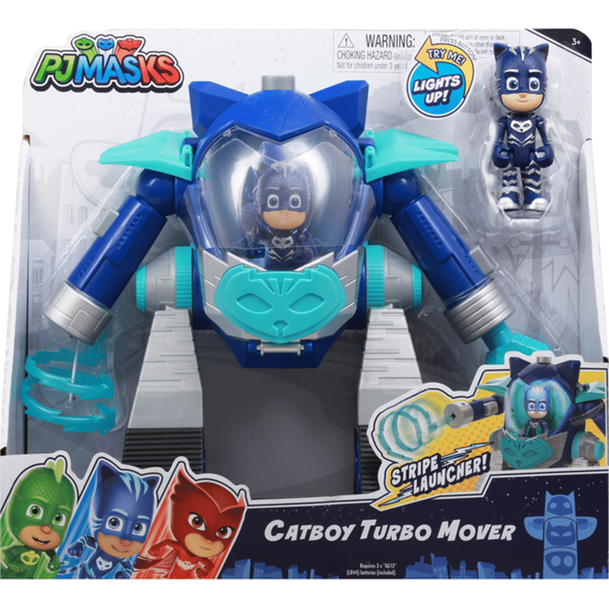 PJ Masks Catboy Turbo Mover, Stripe Launcher, 3+ (1 each) Delivery or ...