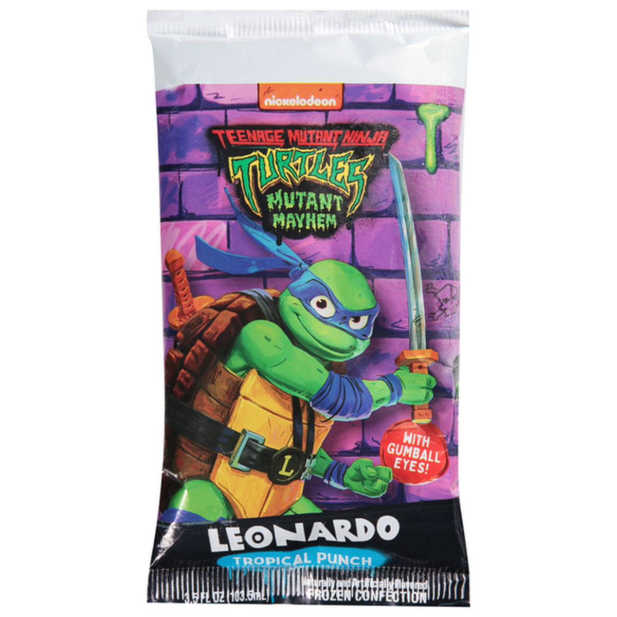 Teenage Mutant Ninja Turtles Frozen Confection, Tropical Punch 