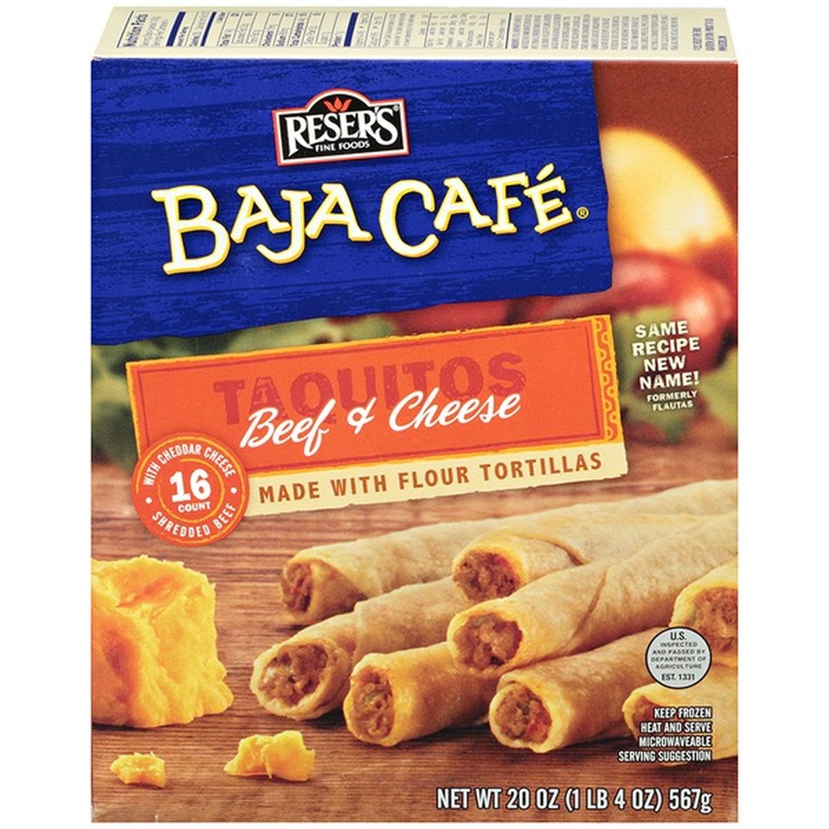 Baja Cafe Beef Cheese Taquitos Oz Delivery Or Pickup Near Me