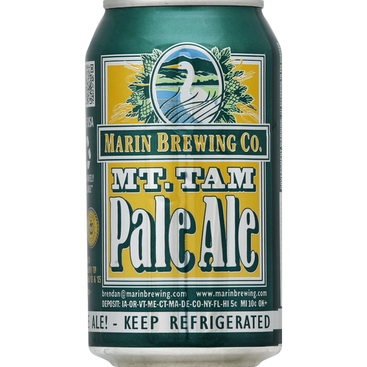 Marin Brewing Company Mt. Tam Pale Ale (12 fl oz) Delivery or Pickup Near  Me - Instacart