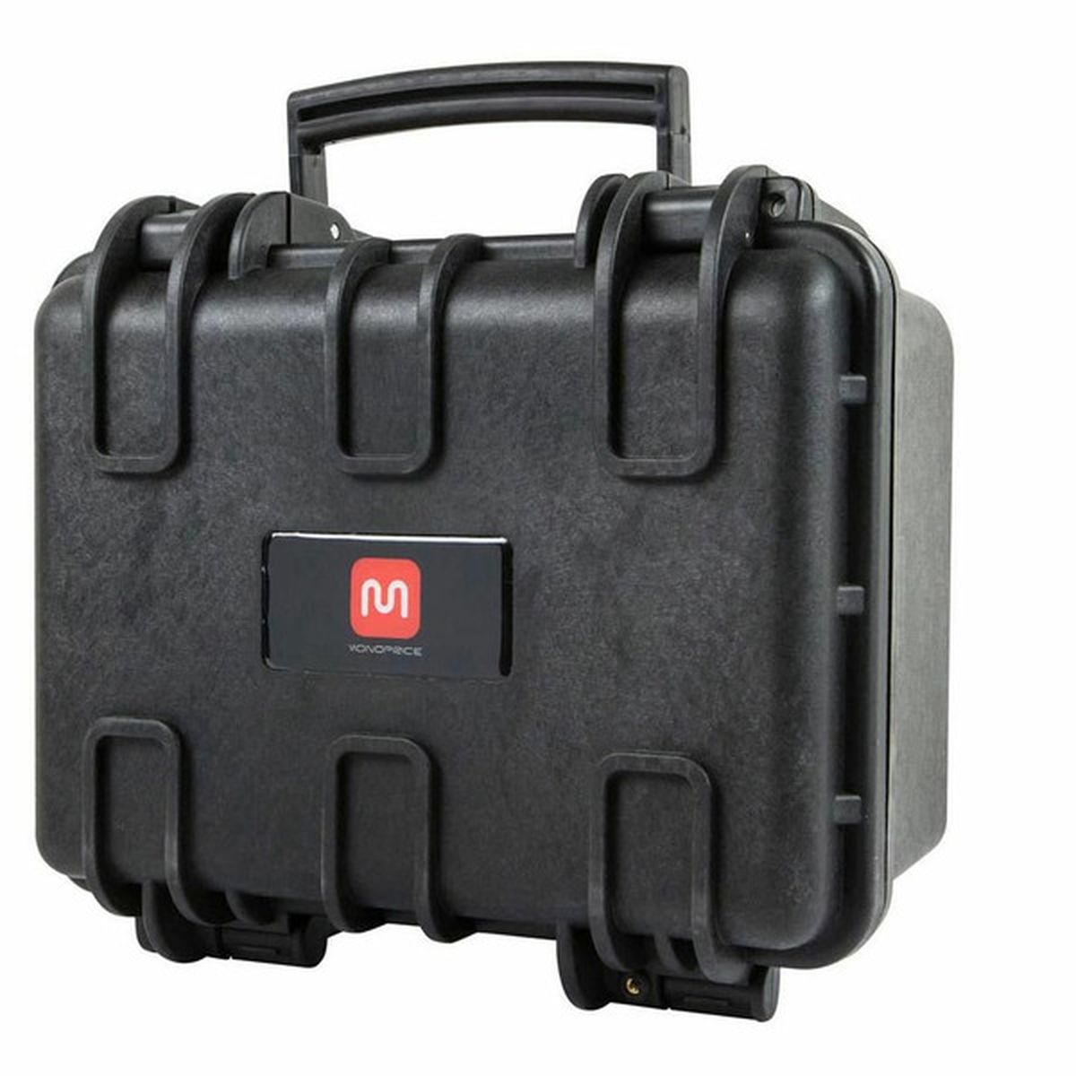 Monoprice Weatherproof Hard Case With Customizable Foam, 12 x 10 x 8 ...