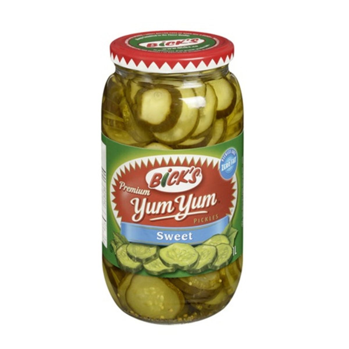 Bick's Premium Yum Yum Sweet Pickles (1 L) Delivery Or Pickup Near Me ...