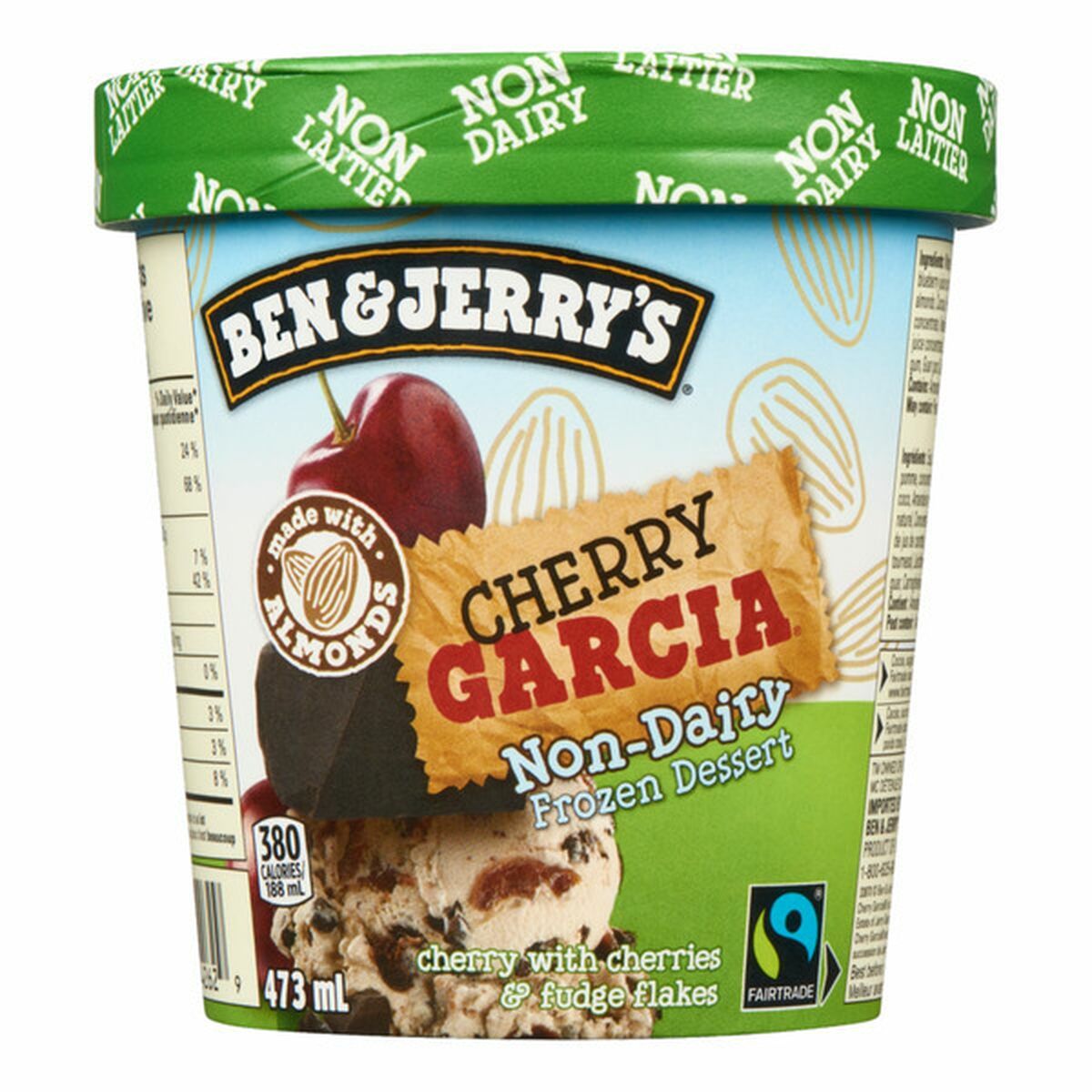 Ben & Jerry's Non-Dairy Frozen Dessert With Fairtrade Ingredients ...