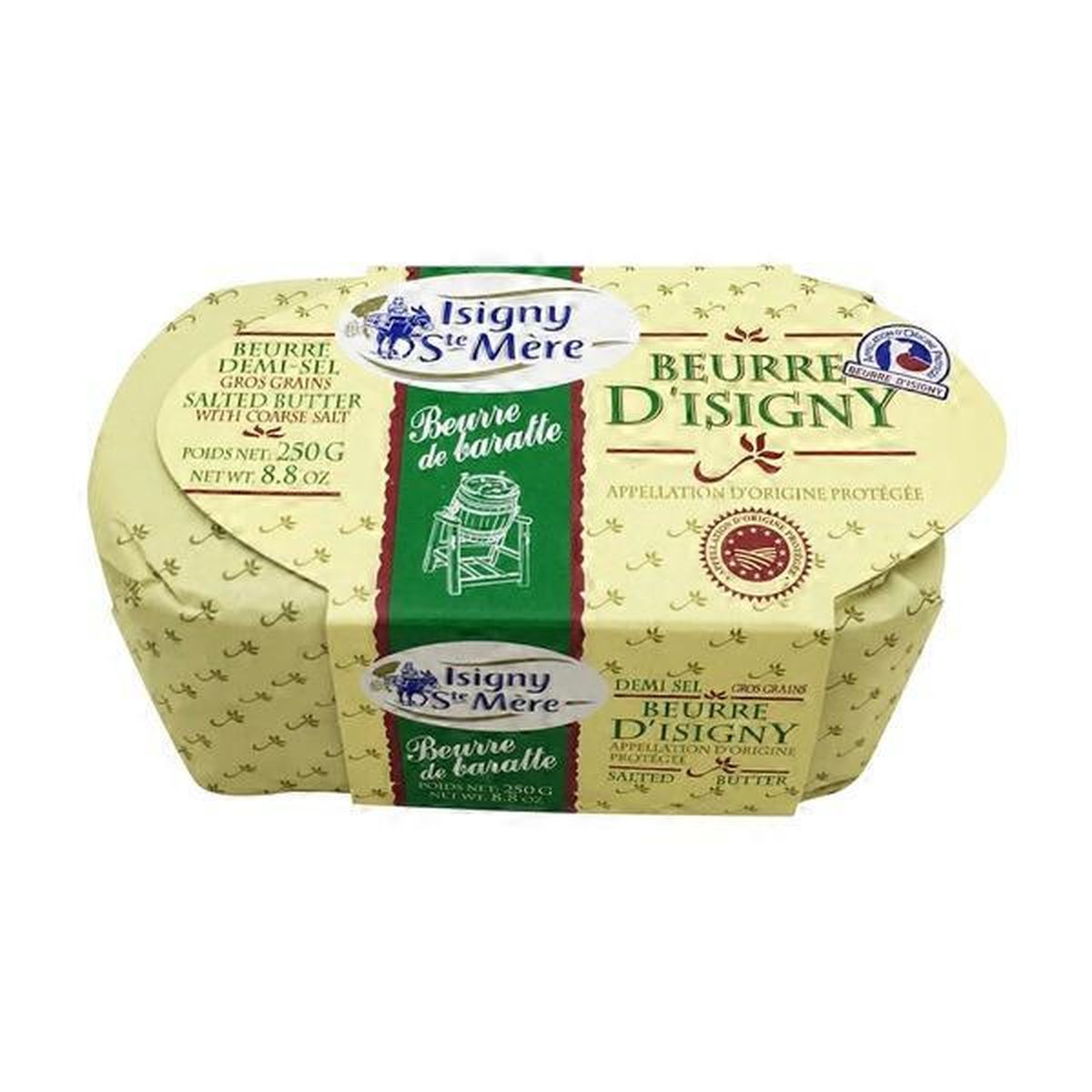 Isigny Sainte Mère Salted Butter With Coarse Salt 88 Oz Delivery Or Pickup Near Me Instacart 