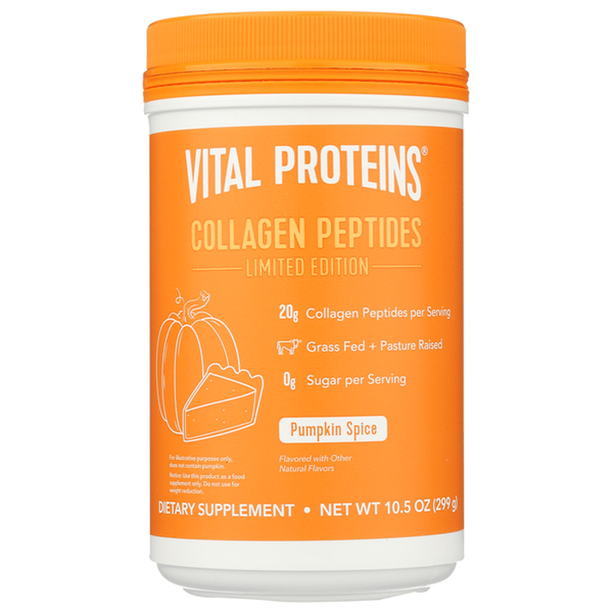 Vital Proteins Pumpkin Spice Collagen Peptides (10.5 oz) Delivery or ...