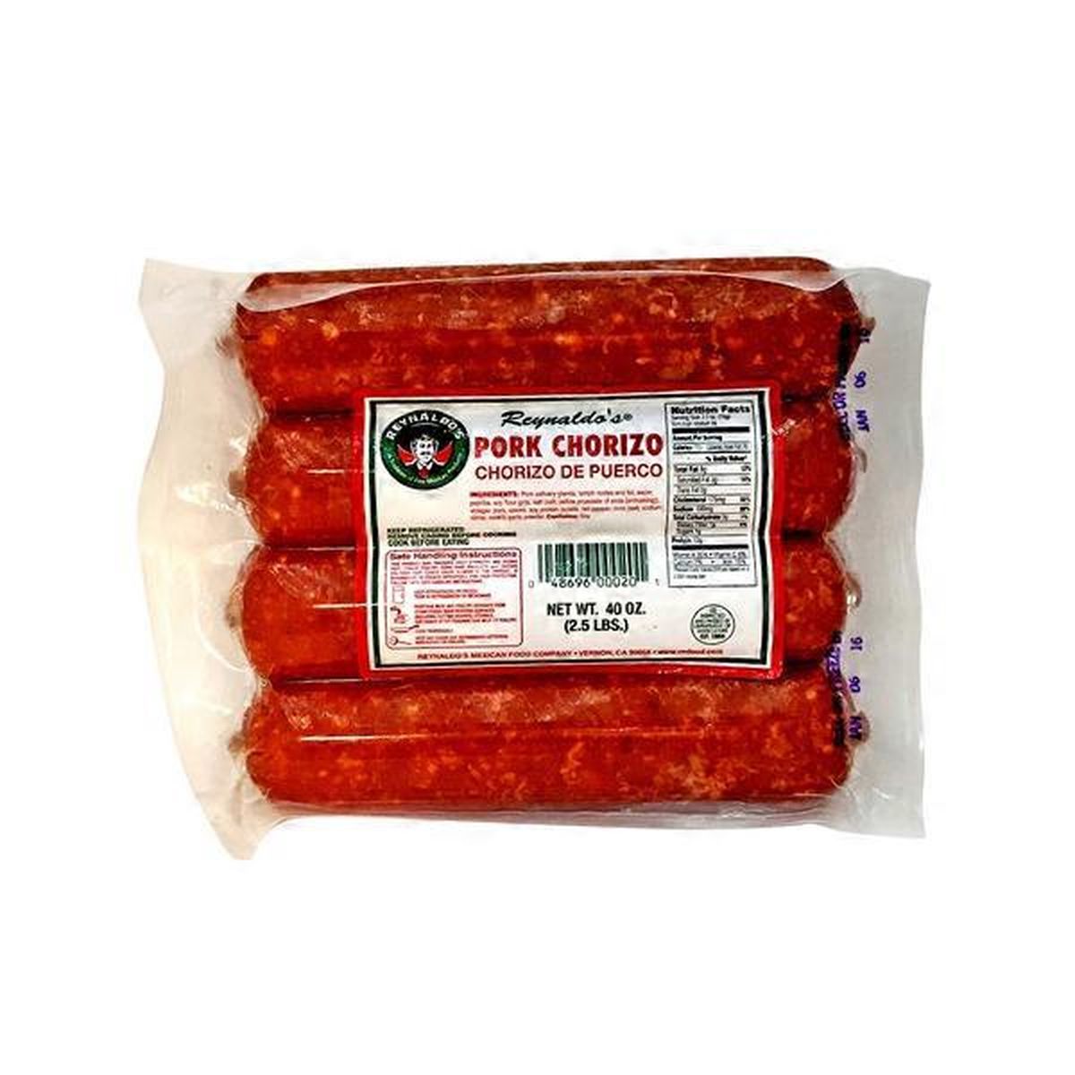 Reynaldo's Pork Chorizo (40 oz) Delivery or Pickup Near Me - Instacart