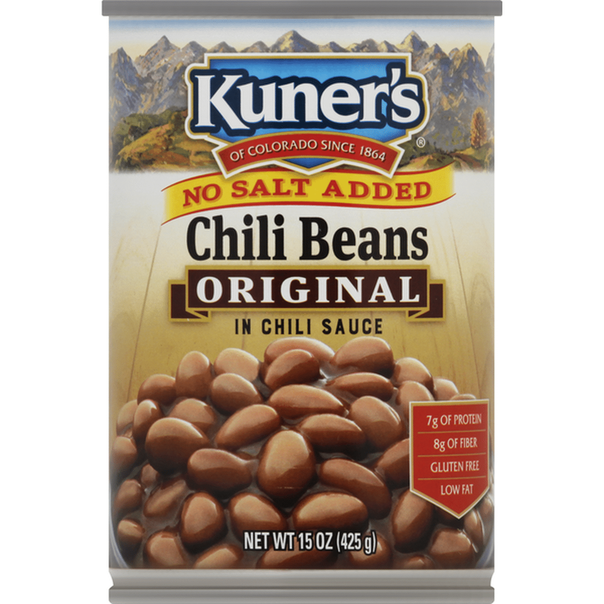 Kuners Chili Beans No Salt Added Original 15 Oz Delivery Or Pickup