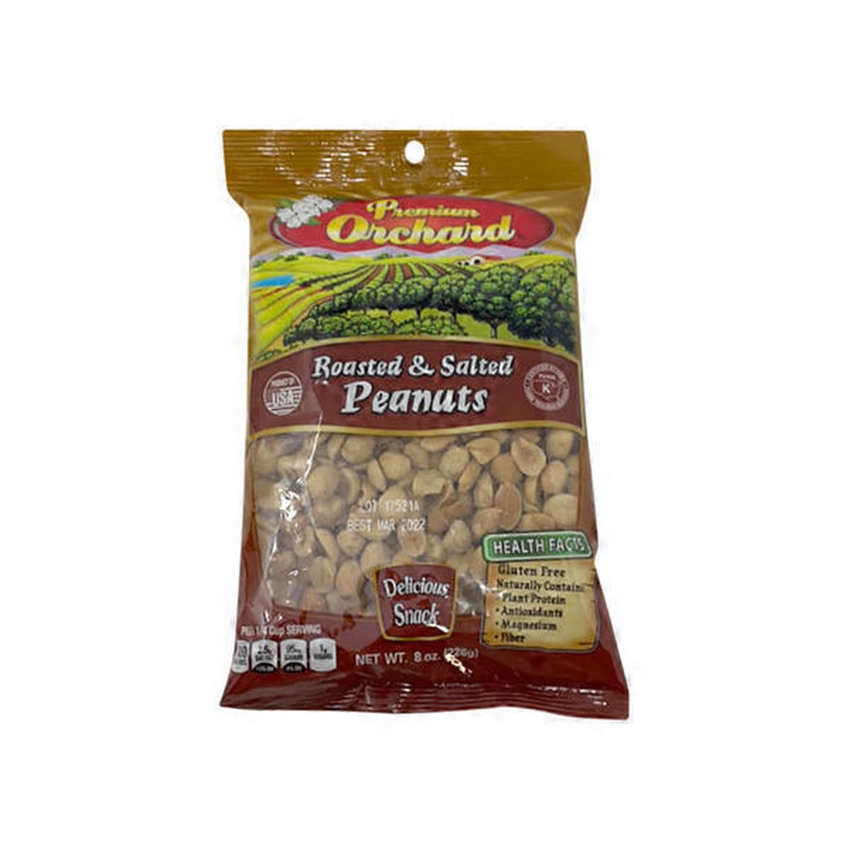 Premium Orchard Peanuts Roasted & Salted 8oz (8 oz) Delivery or Pickup ...