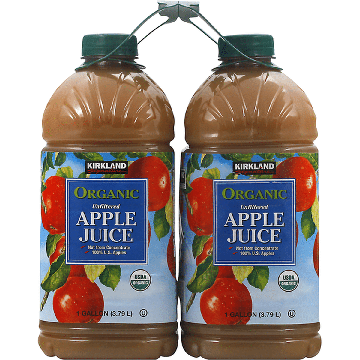 Kirkland Signature Apple Juice, Organic, Unfiltered (2 each) Delivery ...