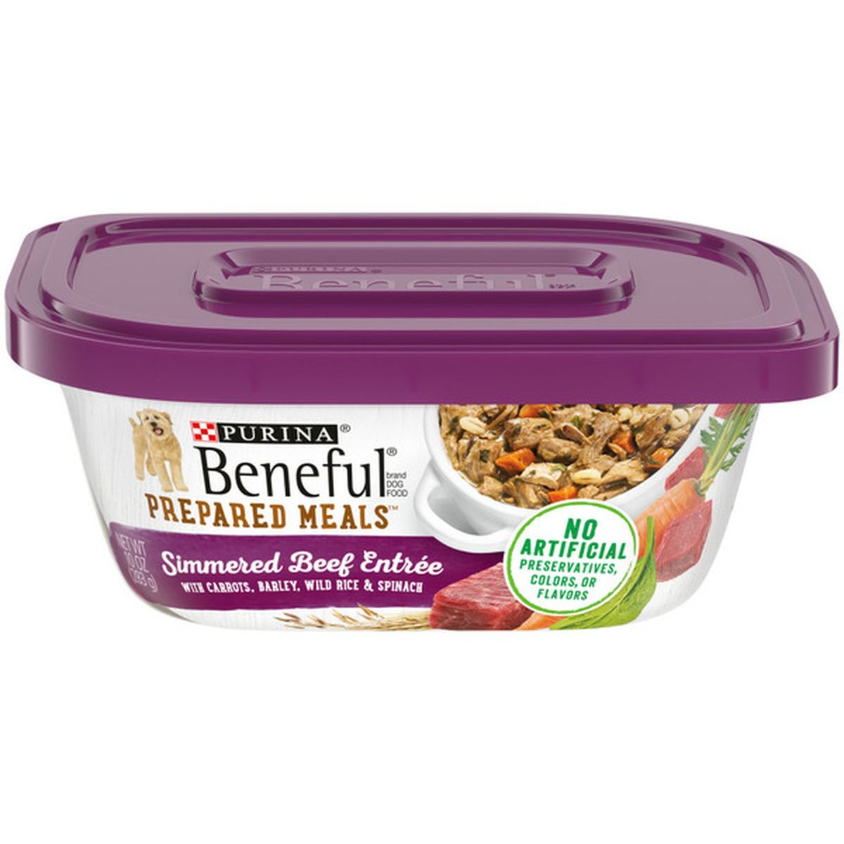 Purina Beneful High Protein Wet Dog Food With Gravy Prepared