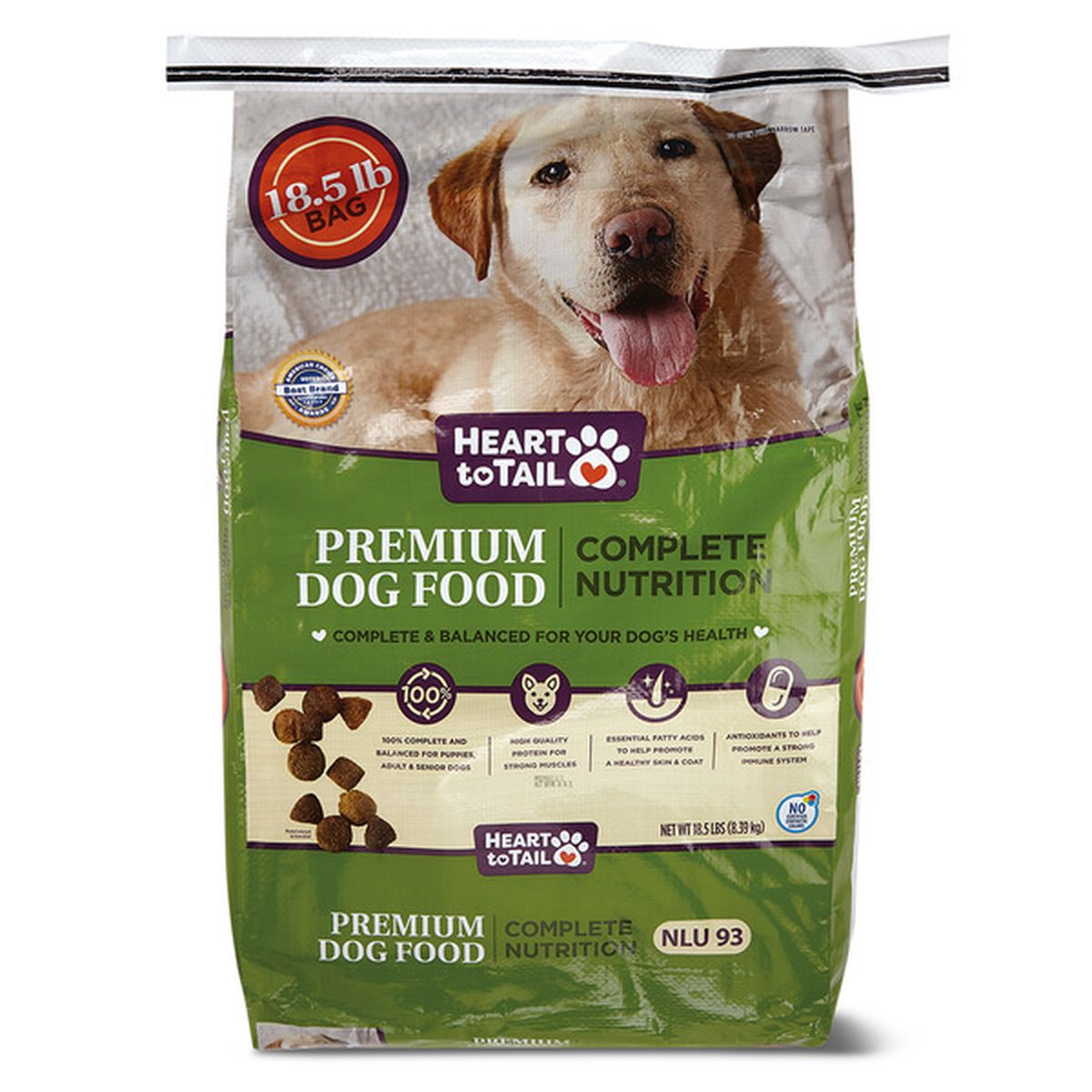 Heart to Tail Complete Nutrition Dry Dog Food 18.5 lb Delivery