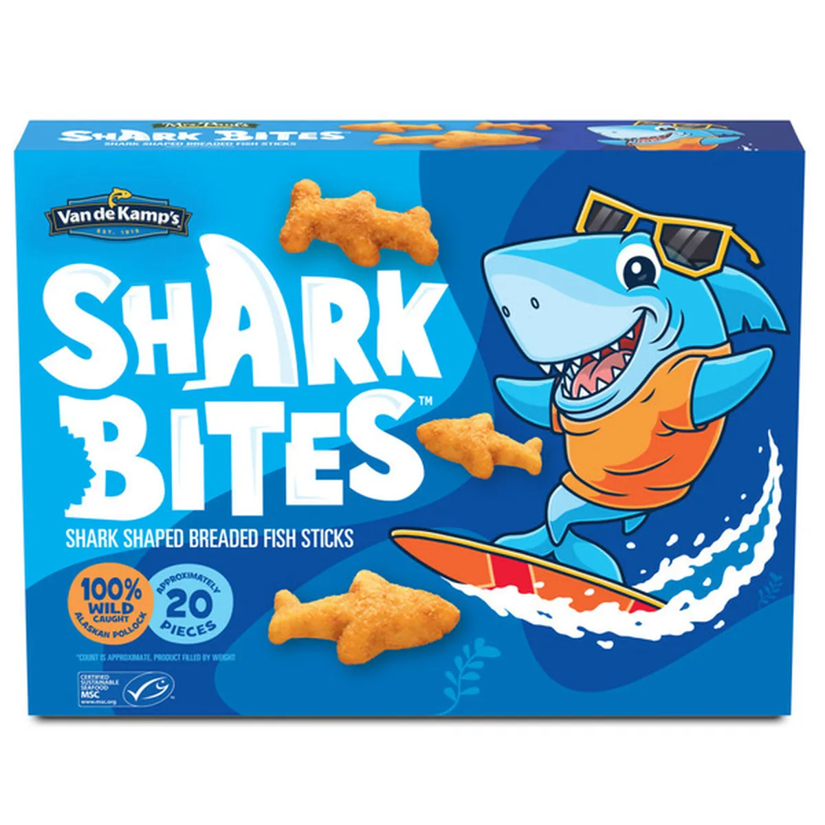 Van De Kamp's® Shark Bites™ Fish Sticks, 19 oz - Ralphs