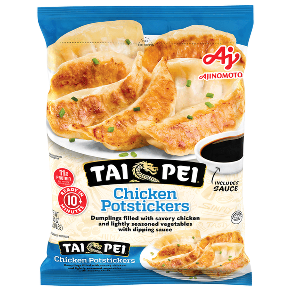 Ajinomoto Tai Pei Potstickers (46.5 oz) Delivery or Pickup Near Me ...