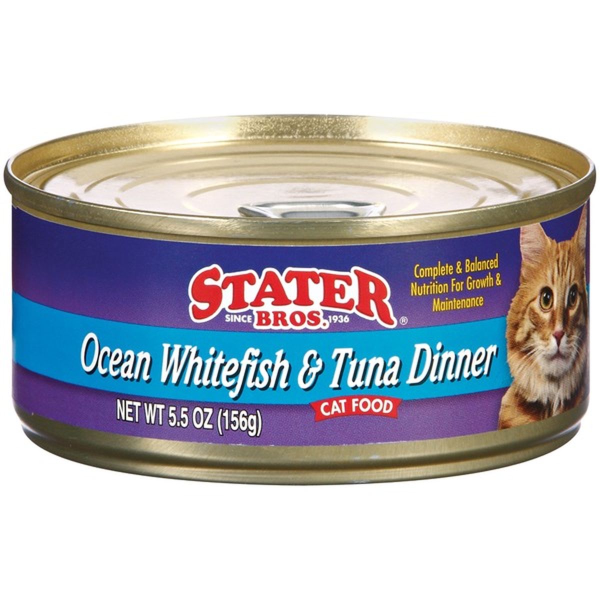 Stater Bros. Markets Ocean Whitefish Tuna Dinner Cat Food 5.5