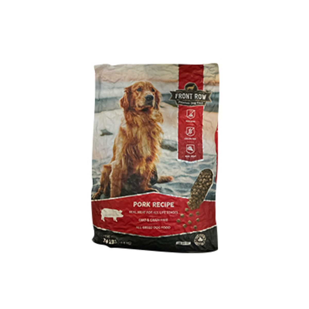 Front Row Pork Dry Dog Food 24 lb Delivery or Pickup Near Me