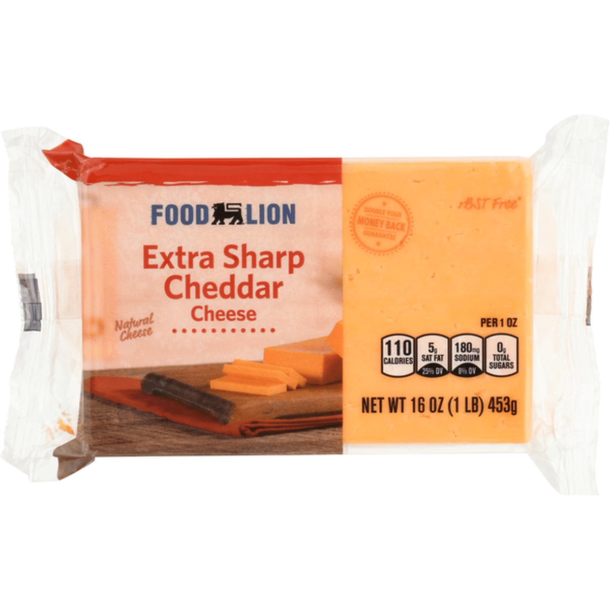 Food Lion Cheese, Extra Sharp Cheddar (16 oz) Delivery or Pickup Near ...