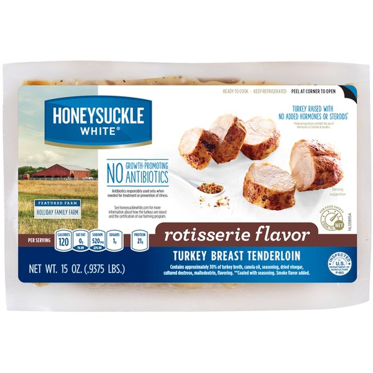 Honeysuckle White® Rotisserie Marinated Turkey Breast Tenderloins (15 oz) Delivery or Pickup