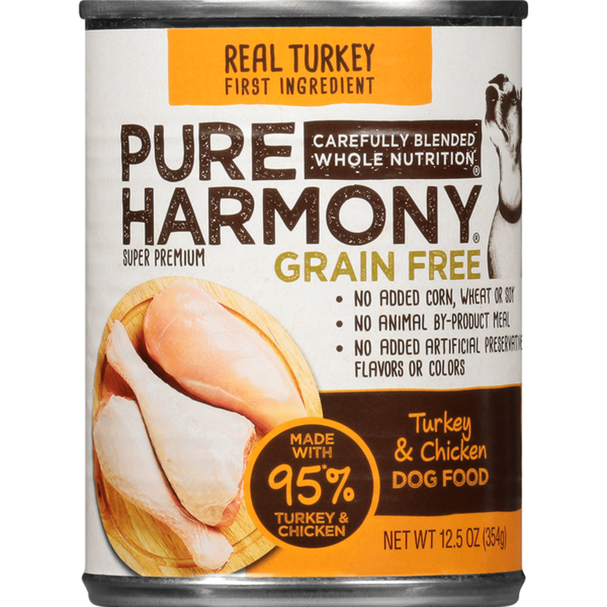 Pure Harmony Dog Food Super Premium Grain Free Turkey Chicken