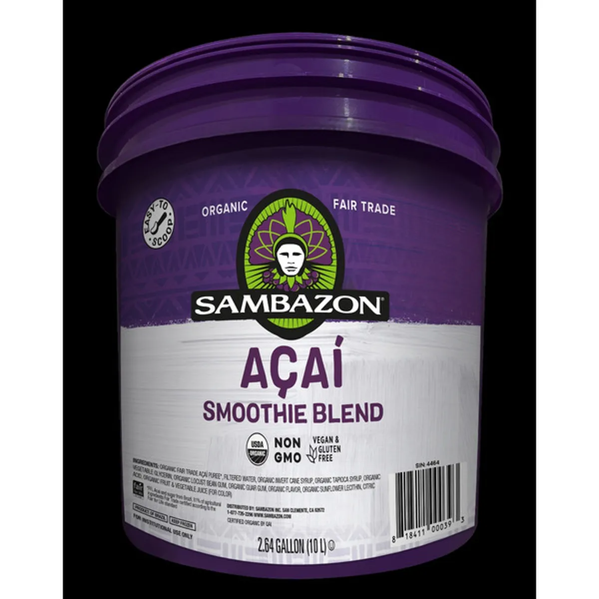 Sambazon Frozen Scoopable Açaí Sorbet 10 L Delivery or Pickup Near Me