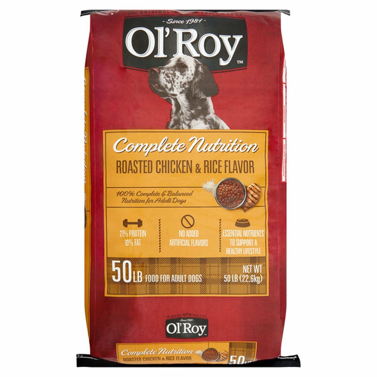 Ol roy dinner hot sale rounds 50 lbs