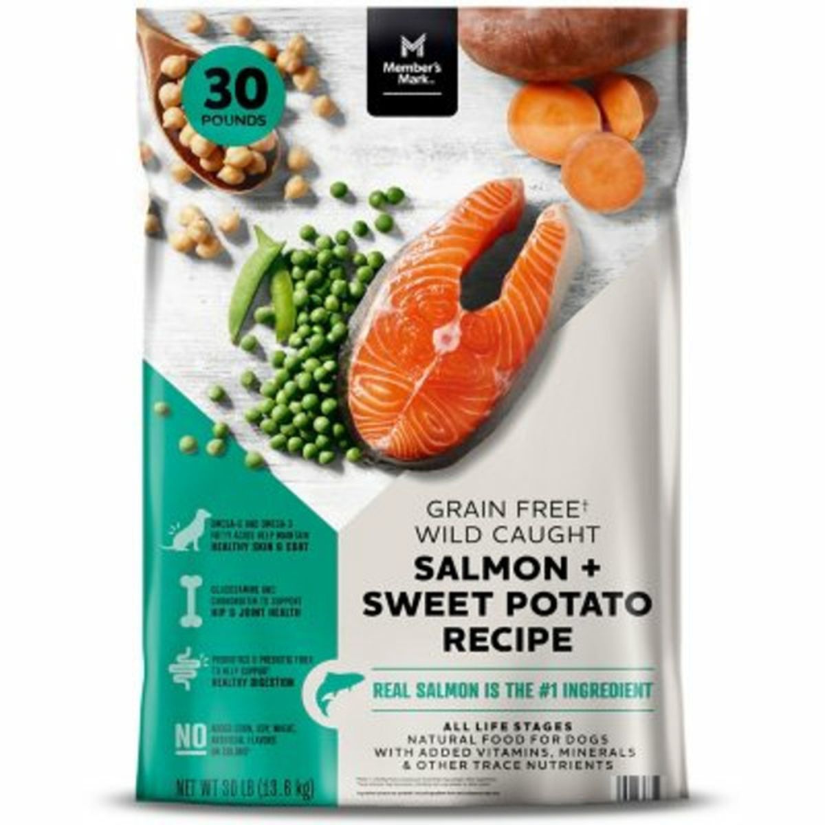 Member s Mark Grain Free Salmon Pet Food 30 lb Delivery or