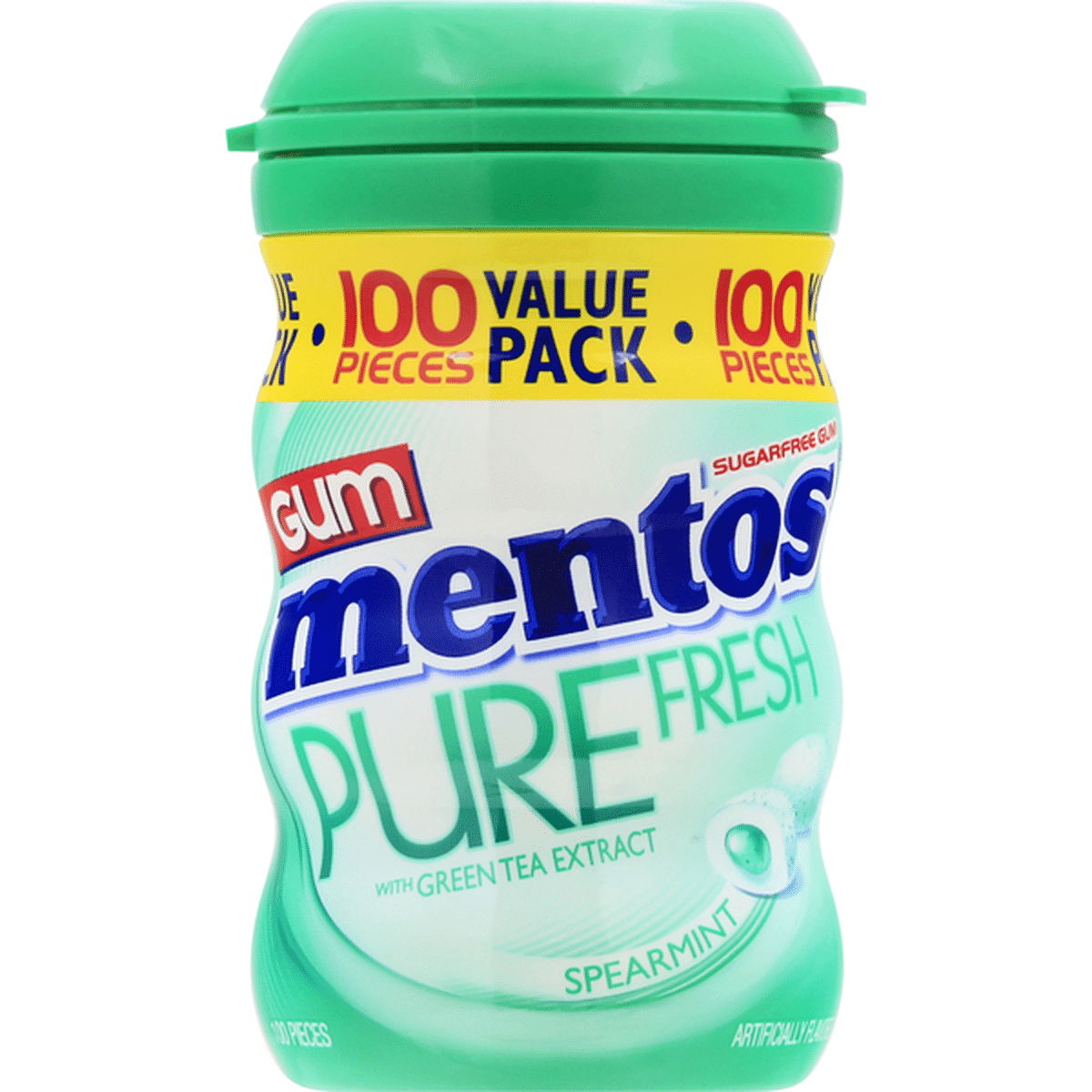 Mentos Gum, Spearmint, Value Pack (100 each) Delivery or Pickup Near Me ...